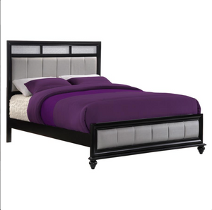 Barzini Queen Bedroom Set Black