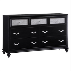 Barzini Queen Bedroom Set Black