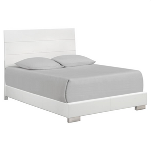 Felicity Queen Bedroom Set White High Gloss