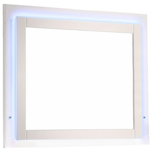 Felicity Queen Bedroom Set White High Gloss
