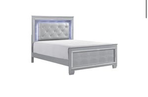 Allura Queen Bedroom Set Grey