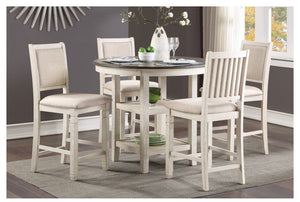 Asher Dining Room Set White