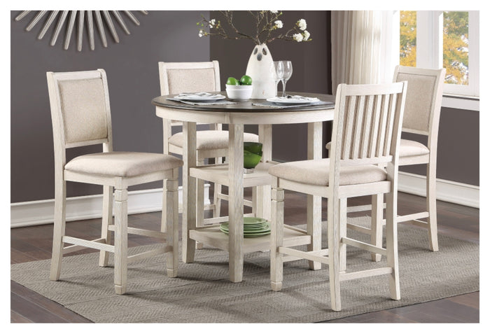 Asher Dining Room Set White