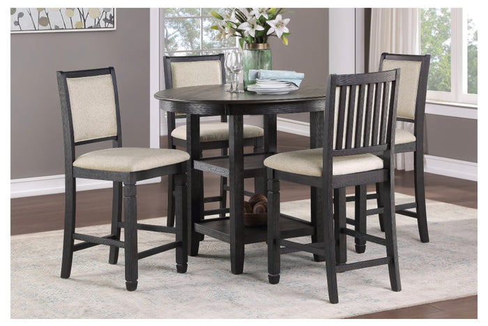 Asher Dining Room Set Brown