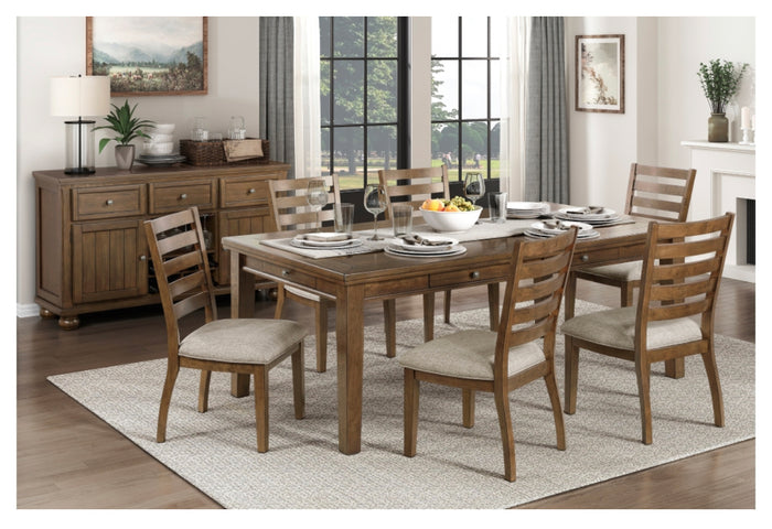 Tigard Cherry Finish Collection Dining Room Set