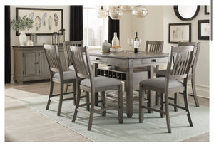 Granby Dining Room Set Gray