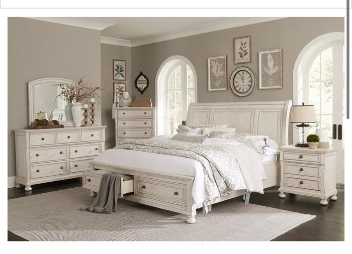 Bethel King Bedroom Set White