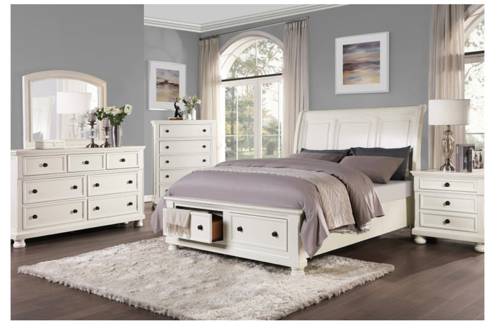Laurelin Queen Bedroom Set White