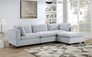 Homelegance 4-PIECE MODULAR SECTIONAL