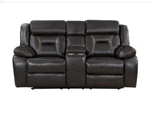 8229NDG-3PW Power Double Reclining Sofa