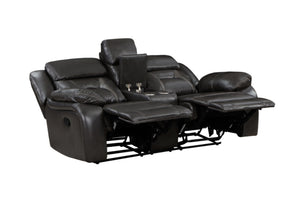 8229NDG-3PW Power Double Reclining Sofa