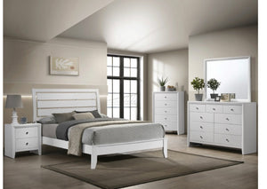 Evan white Queen Bedroom Set