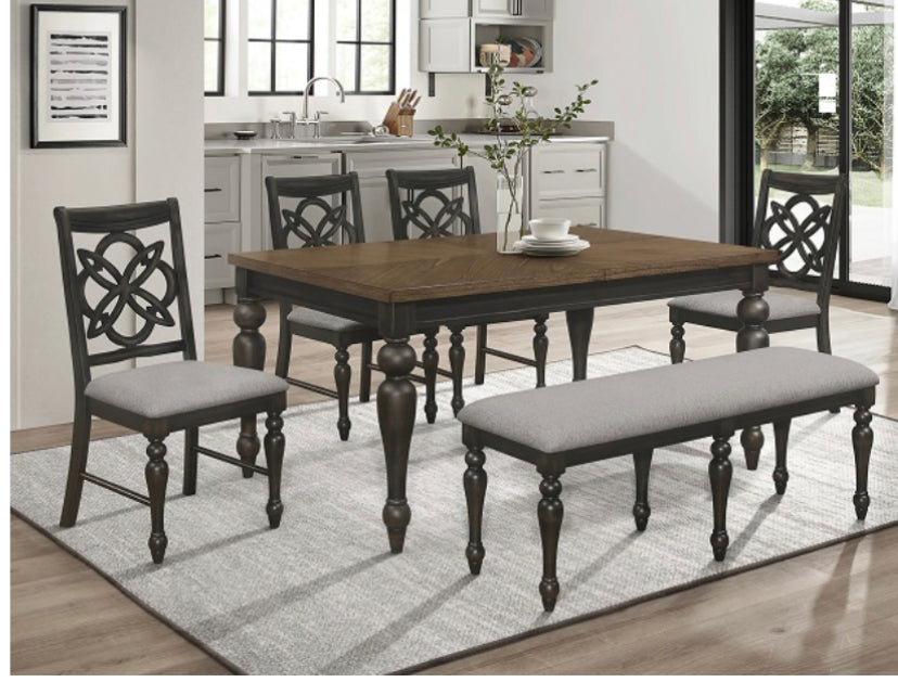 Counter height best sale extendable dining table