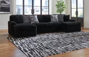 Ashley- Midnight- Madness 2/3/4/5/6 Pieces LAF/RAF Sectional