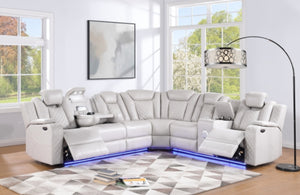 Homelegance 3-PIECE RECLINING SECTIONAL