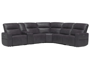 Homelegance 6-PIECE MODULAR POWER RECLINING SECTIONAL