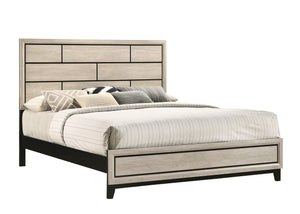 Akerson Driftwood King Panel Bed