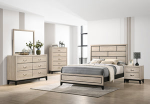 Akerson Driftwood Queen Panel Bed