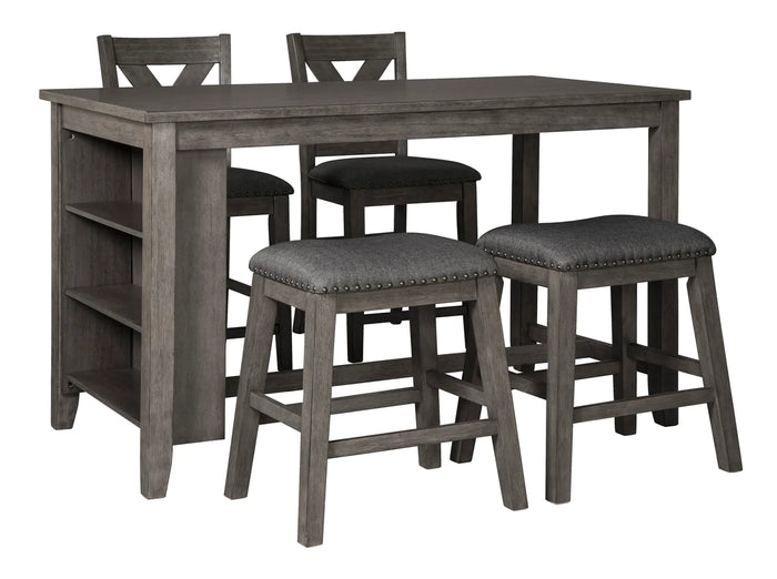Caitbrook Gray Counter Height DINING ROOM SET