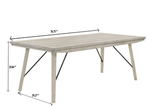 White Modern Table Set