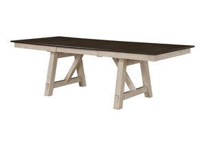 Namirat Chalk Gray Table Set