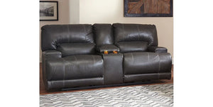 McCaskill Gray Power Reclining Sofa