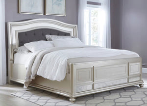 Ashley  Brand Coralayne Silver King Bedroom Set