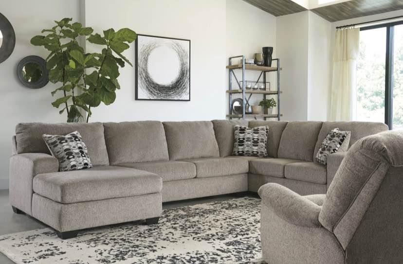 Ashley ballinasloe platinum raf shop sectional