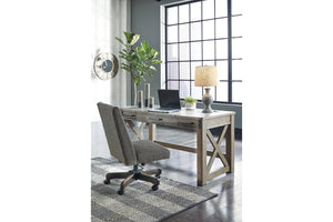 Aldwin Gray Home Office Lift Top Desk