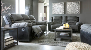 Earhart Slate Reclining Sofa