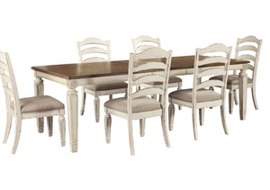 Ashley- Realyn Dining Table and 6 Chairs