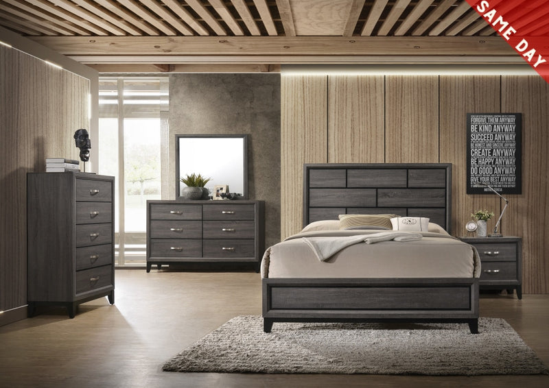 Amethyst Gray Queen Bedroom Set – Ecofurniturenc