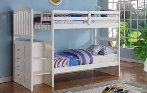 T/T Arch Mission Stairway Bunkbed