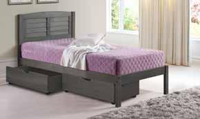 Twin Louver Bed