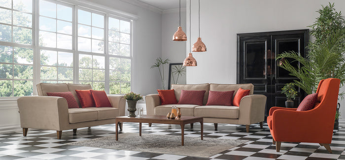 Merlin 3 Seater Sofa and Armchair